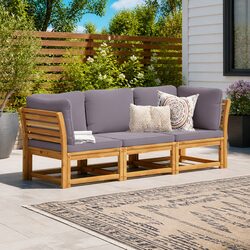 Warm and Durable 3-Piece Outdoor Lounge Set