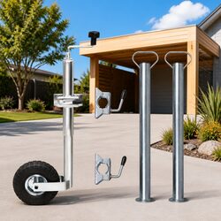 Reliable 48mm Jockey Wheel Assembly for Trailers
