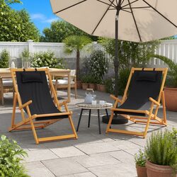 Comfortable Black Folding Beach Chairs for All Your Adventures