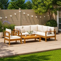 Quality 5-Piece Garden Sofa Set with Comfort and Style