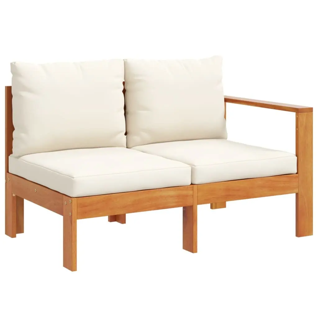 6 Piece Garden Sofa Set Modular Outdoor Furniture Patio Seating Cream