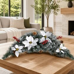 Practical and Festive 90cm Christmas Arch Decoration
