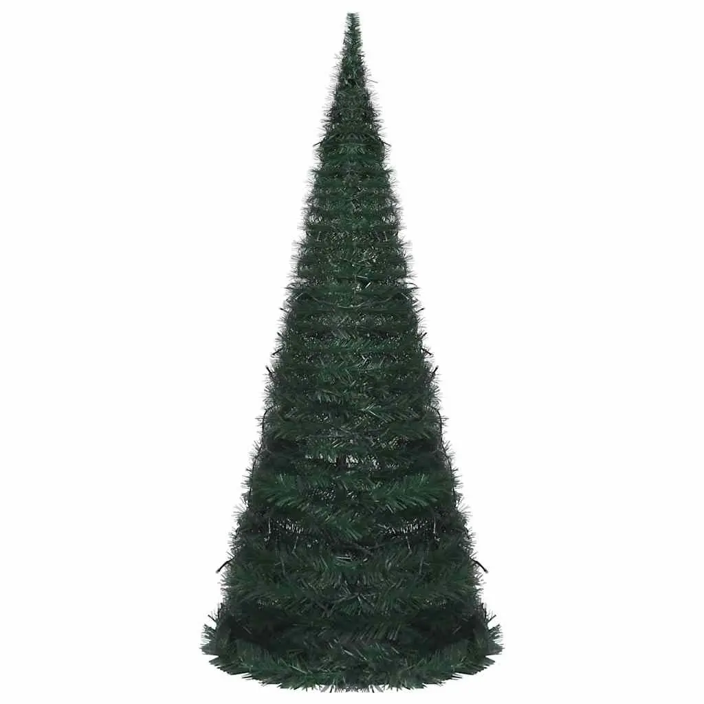 Artificial Christmas Tree Pre-lit LED 210cm Green Home Decor