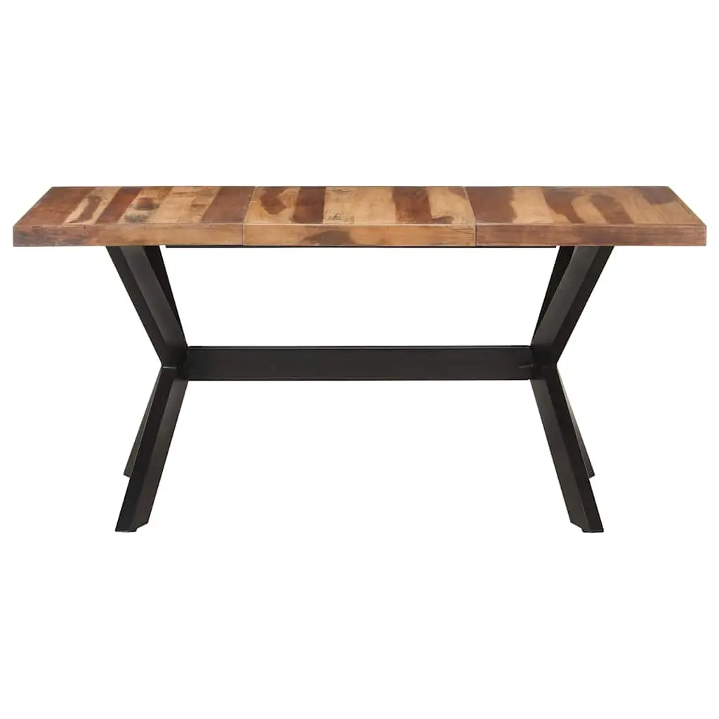 Solid Wood Dining Table with Unique Charm