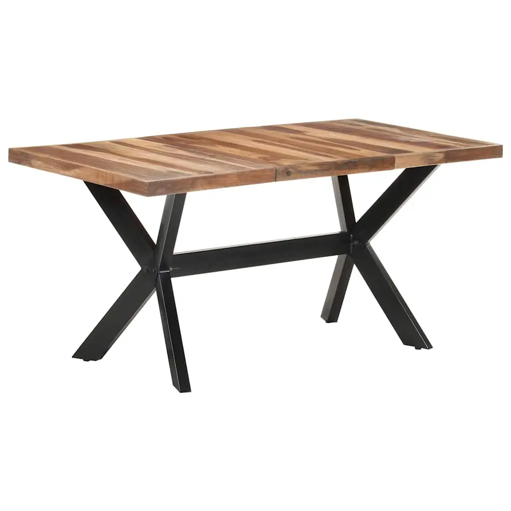 Solid Wood Dining Table with Unique Charm