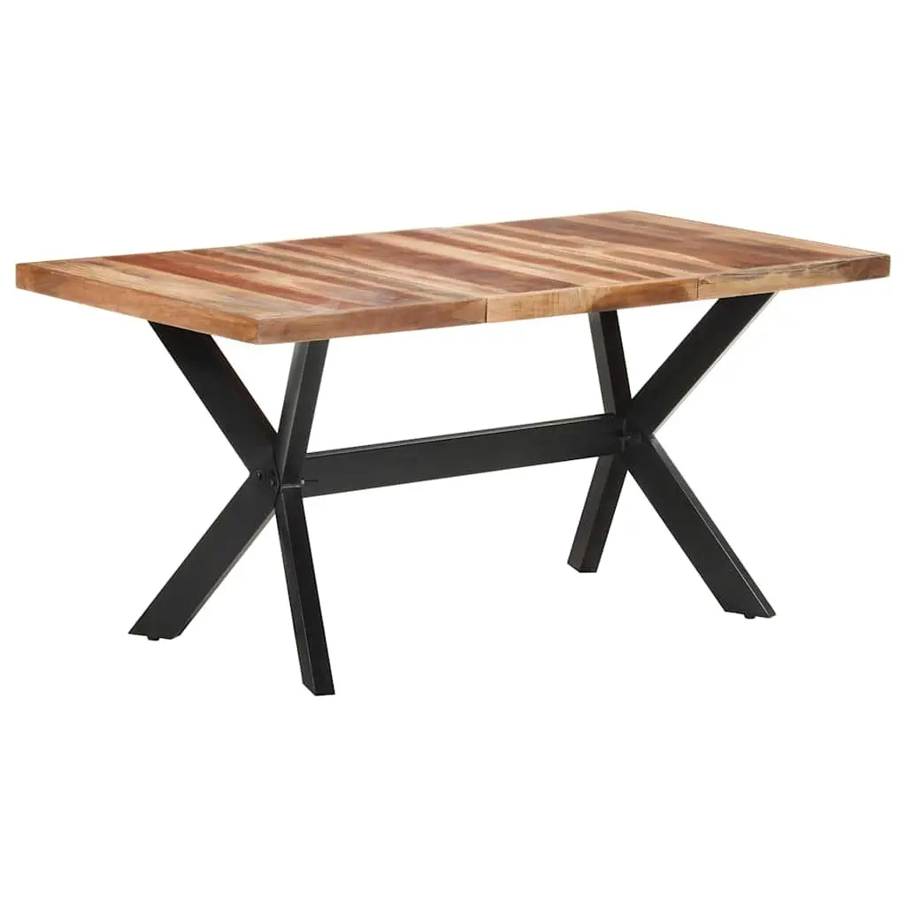 Solid Wood Dining Table with Unique Charm