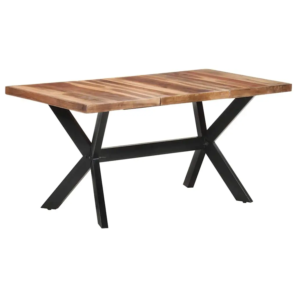 Solid Wood Dining Table with Unique Charm