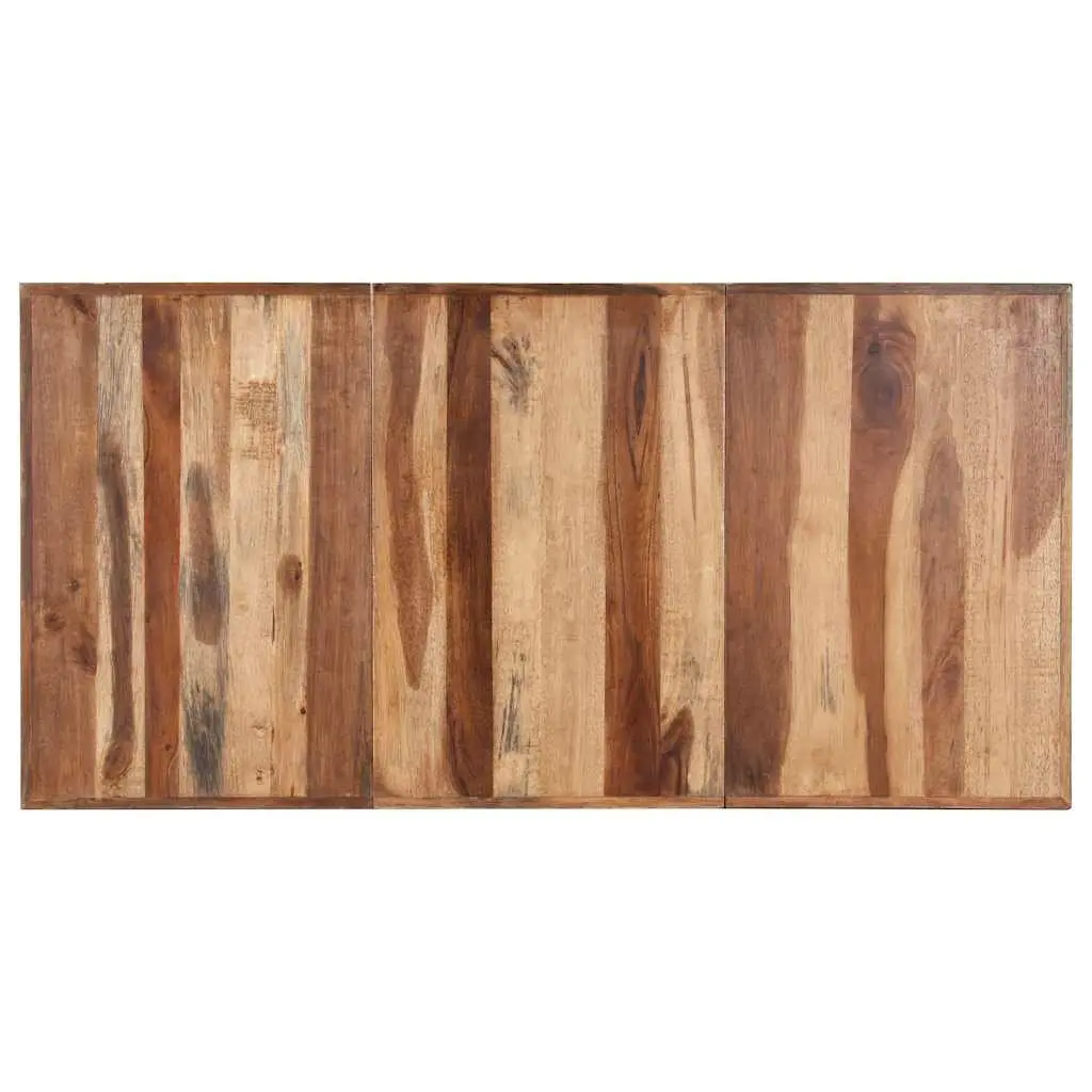 Solid Wood Dining Table with Unique Charm
