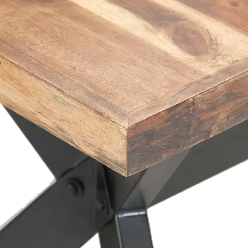Solid Wood Dining Table with Unique Charm