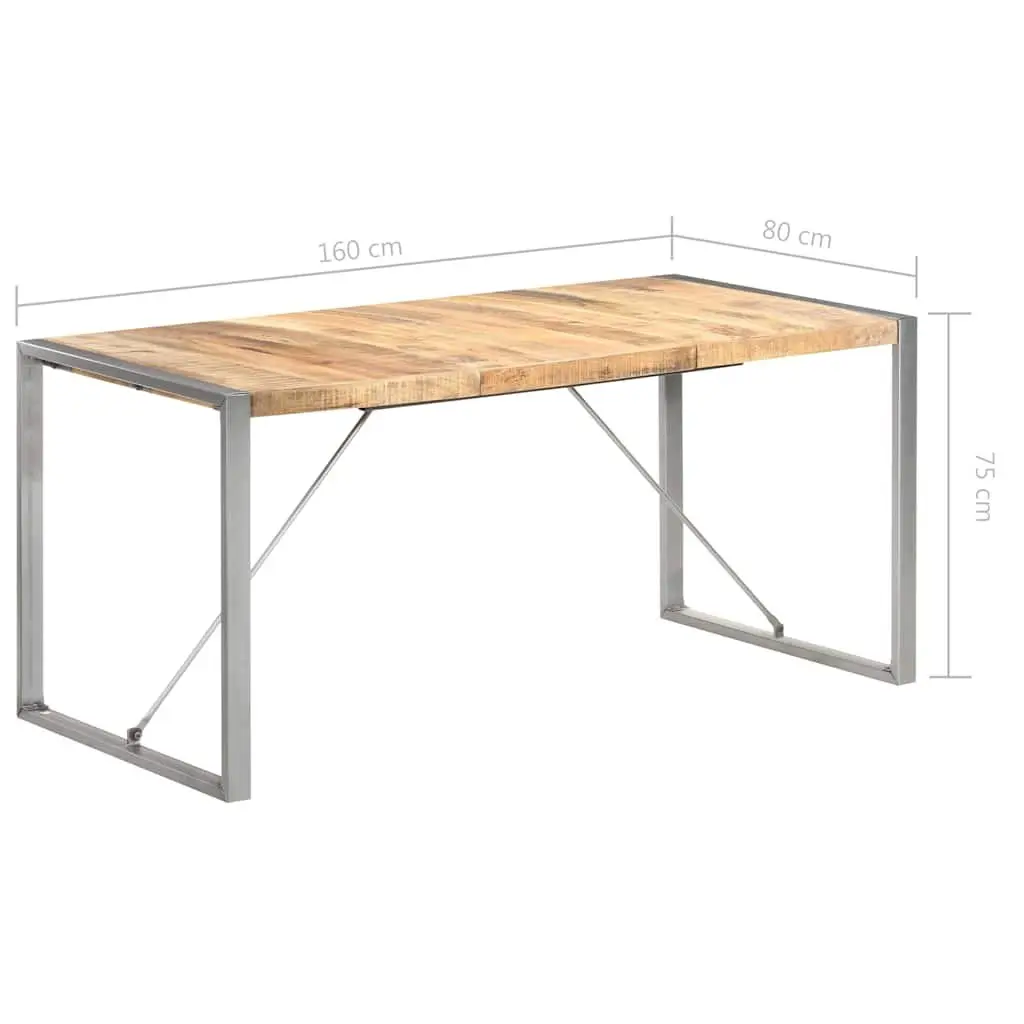 Dining Table with Solid Construction