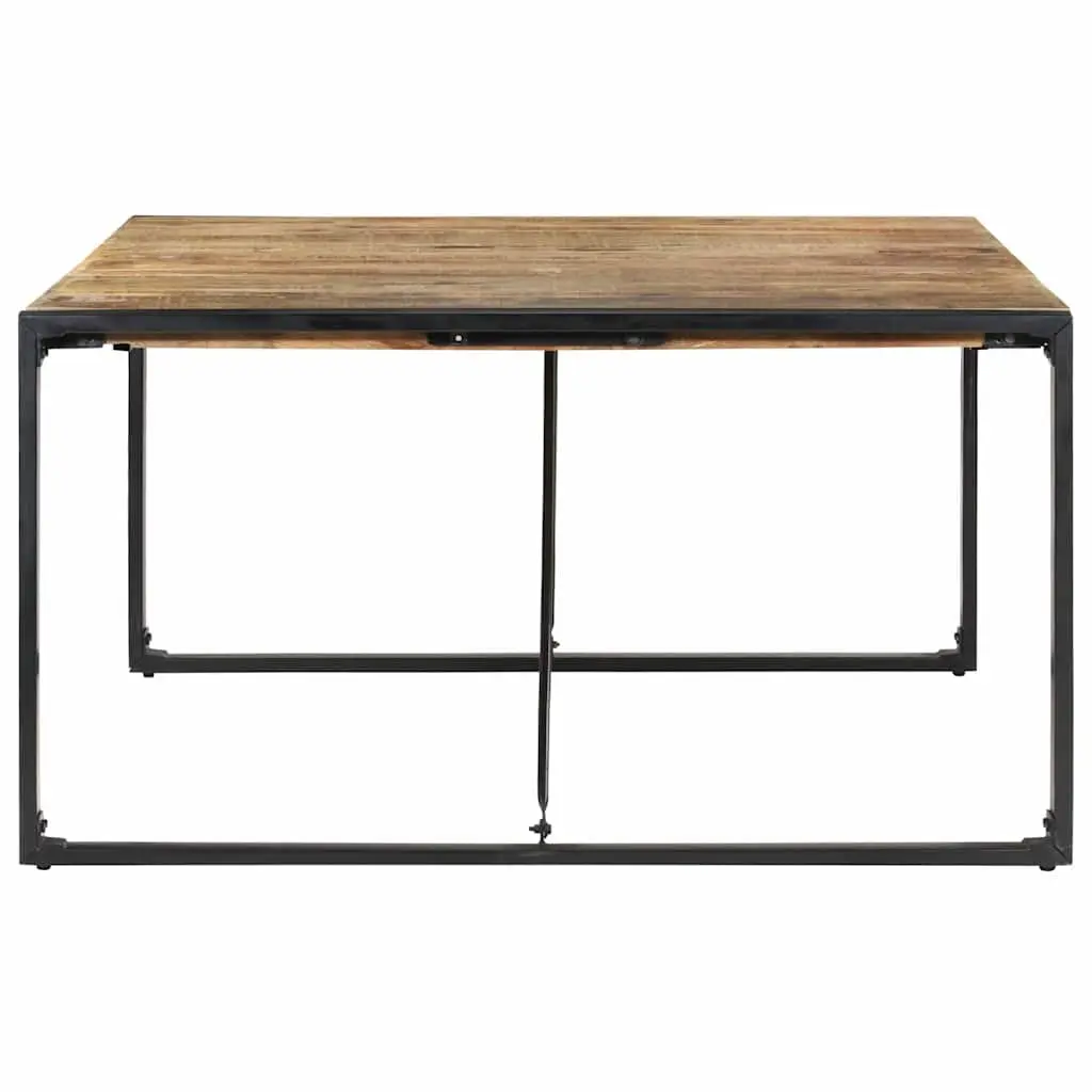 Dining Table, Brown Solid Wood