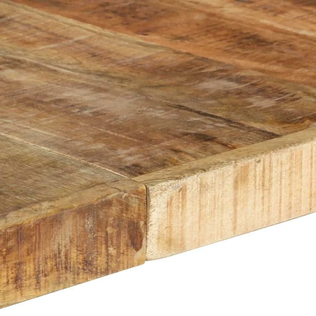 Dining Table, Brown Solid Wood