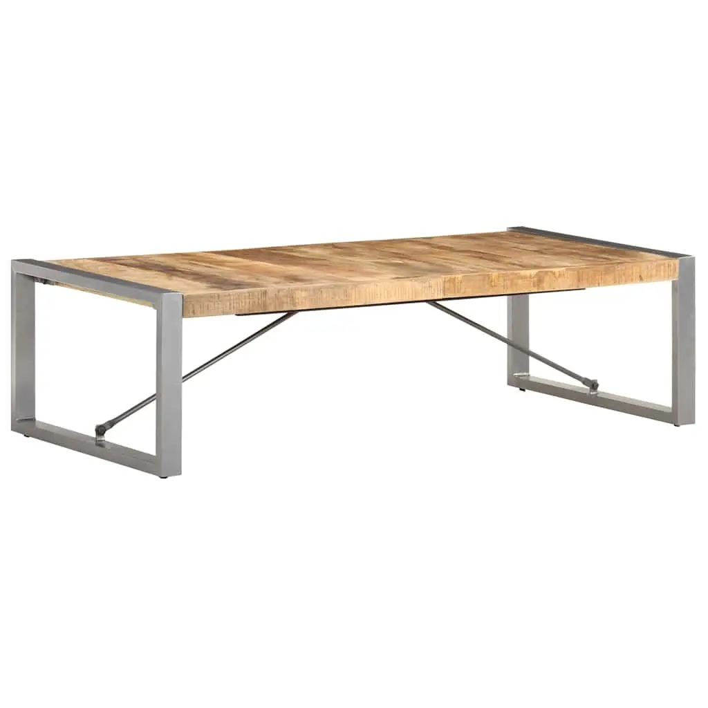 Coffee Table 140x70x40cm Industrial Style Wooden Living Room Furniture Brown