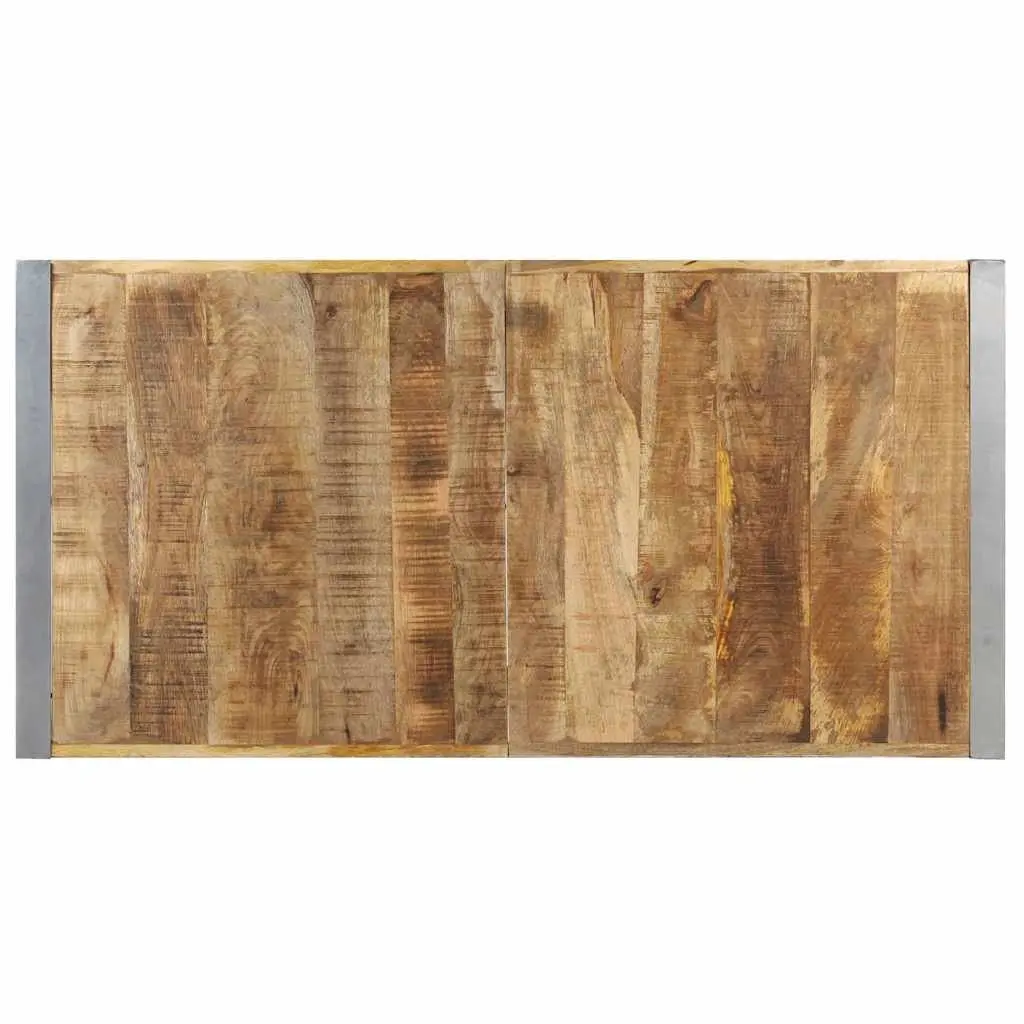 Coffee Table 140x70x40cm Industrial Style Wooden Living Room Furniture Brown