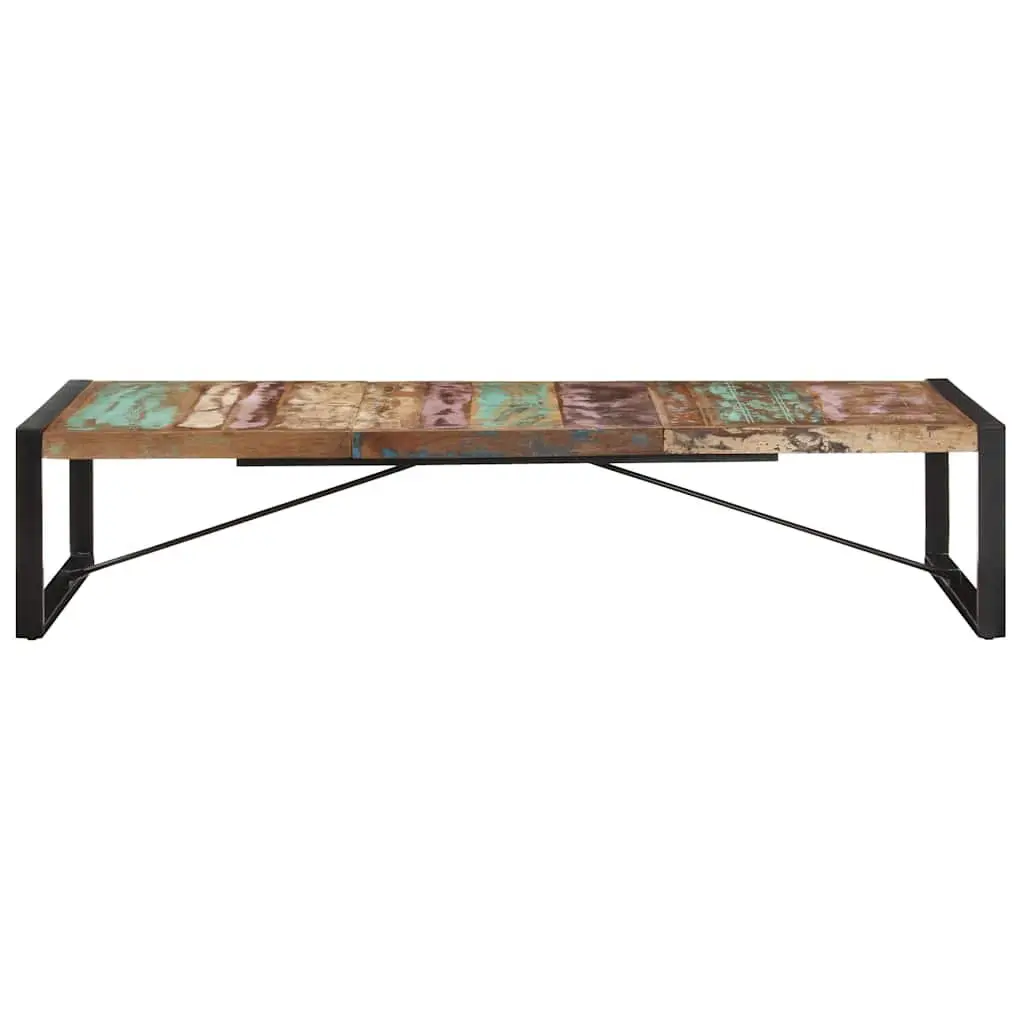 Coffee Table 180x90x40 cm Solid Reclaimed Wood Industrial Style Living Room