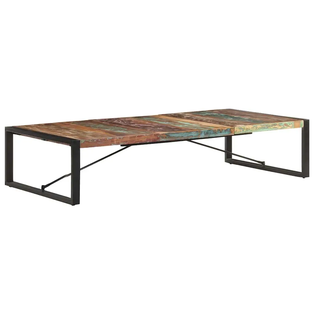 Coffee Table 180x90x40 cm Solid Reclaimed Wood Industrial Style Living Room