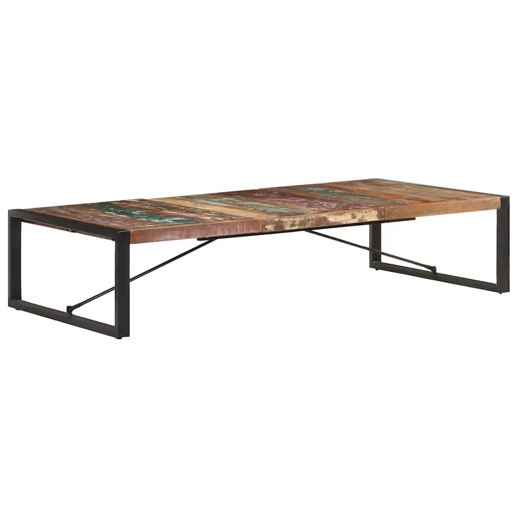 Coffee Table 180x90x40 cm Solid Reclaimed Wood Industrial Style Living Room