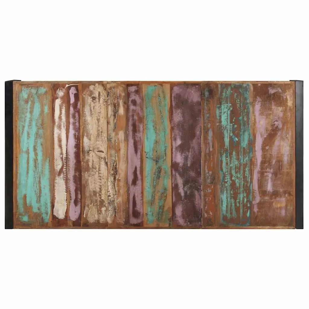 Coffee Table 180x90x40 cm Solid Reclaimed Wood Industrial Style Living Room