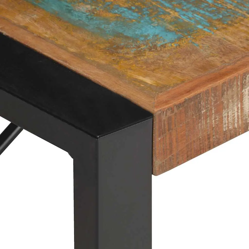 Coffee Table 180x90x40 cm Solid Reclaimed Wood Industrial Style Living Room