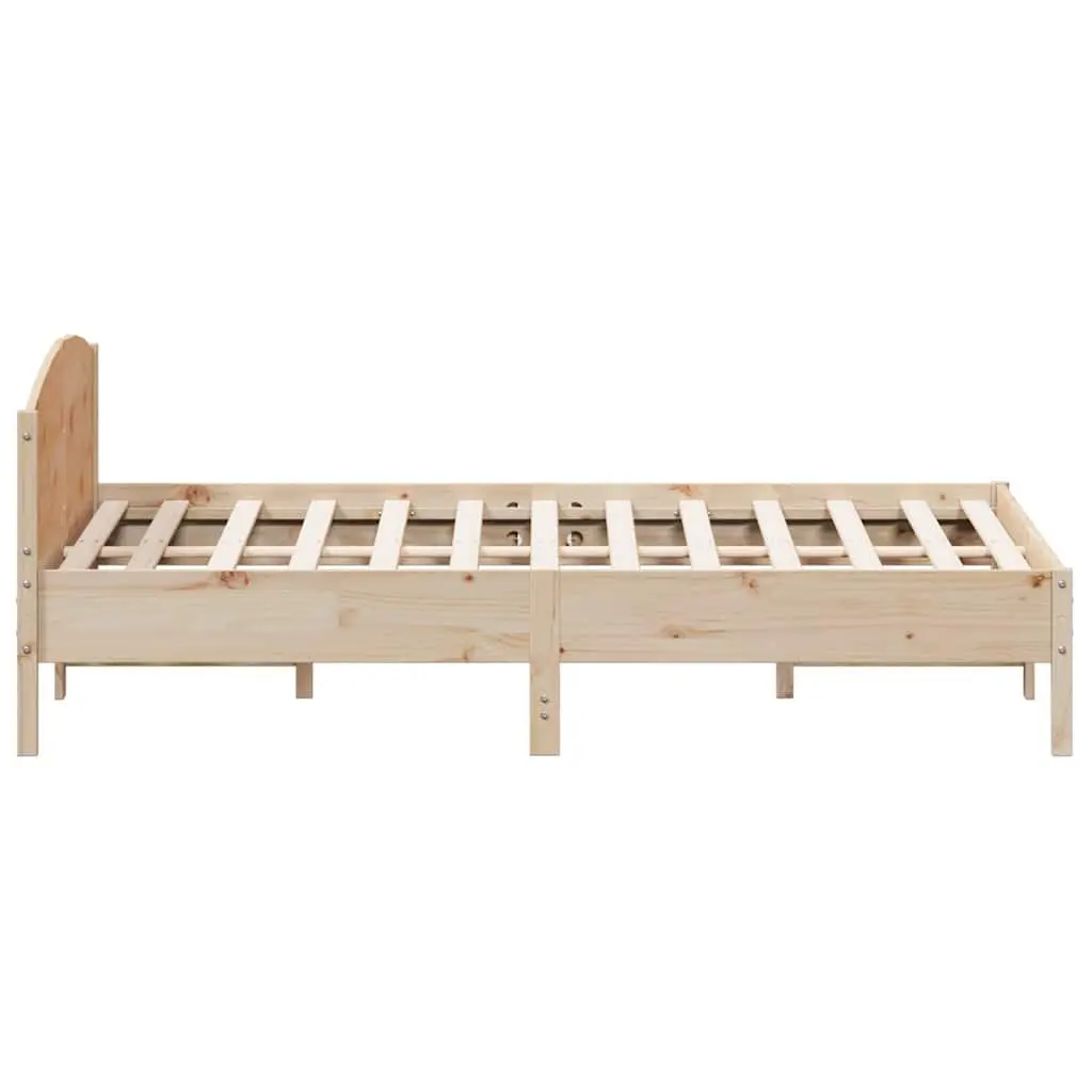 King Size Bed Frame with Solid Construction