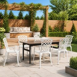 Comfortable Outdoor Dining Chairs Set: Practical and Stylish