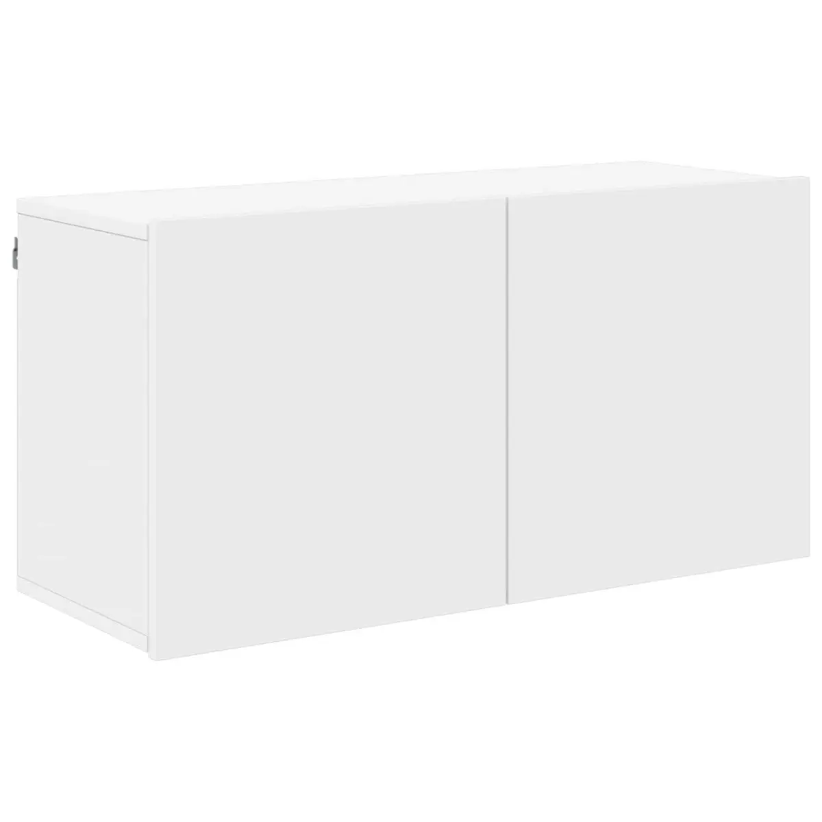 TV Wall Unit 5 Piece Storage Cabinet Wall-Mounted White