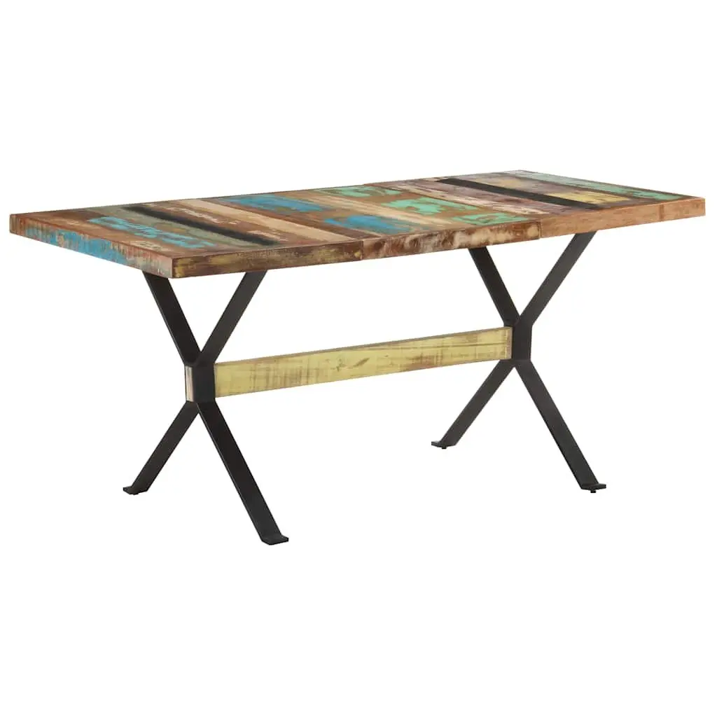 Dining Table 160x80x76 cm in Solid Wood