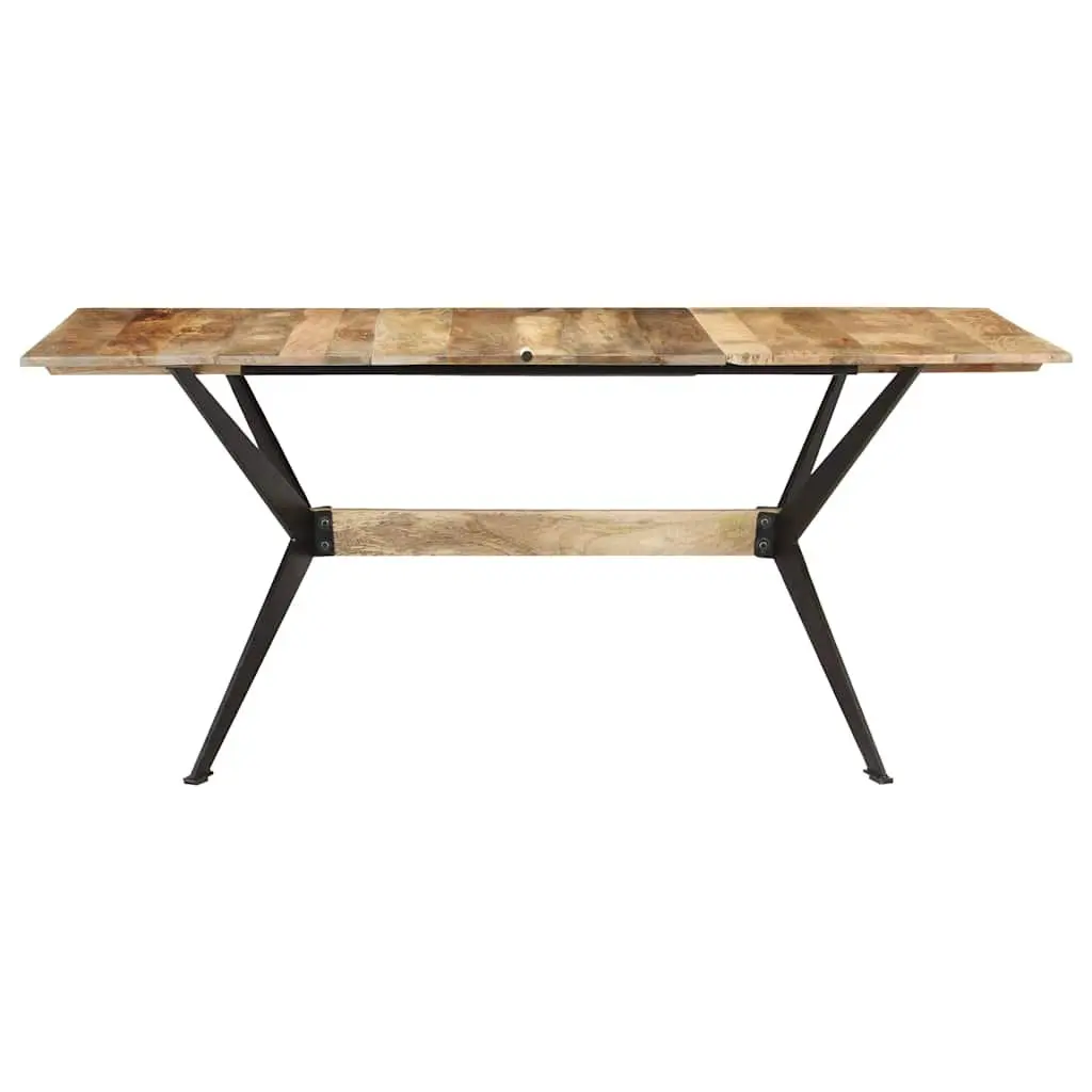 Mango Wood Dining Table 180x90x76cm Brown