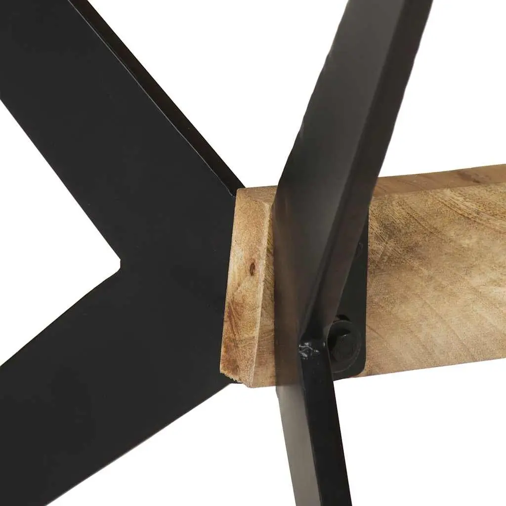 Mango Wood Dining Table 180x90x76cm Brown