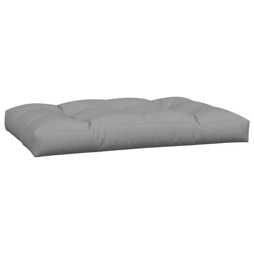 Pallet Cushions Outdoor Garden Sofa Chair Seating Pad 5 Piece Grey Polyester Fabric