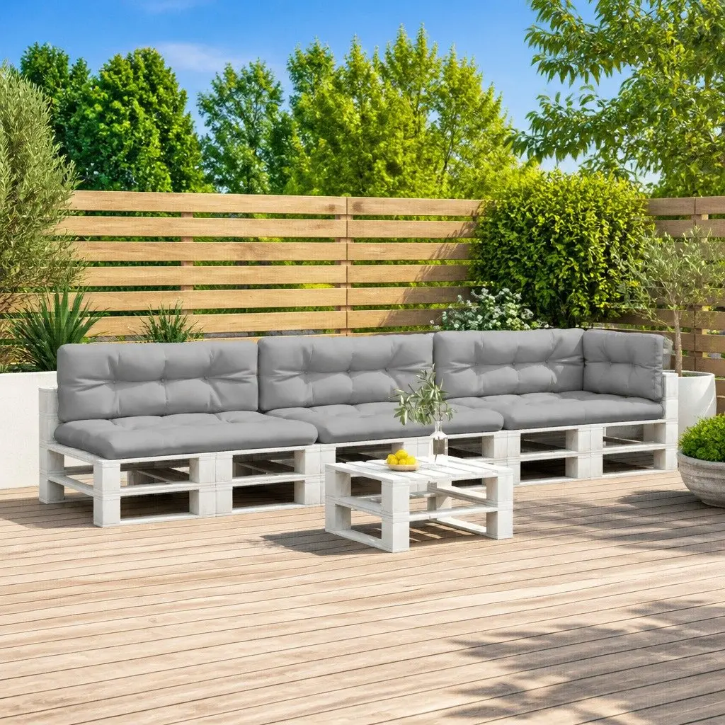 7 Grey Pallet Cushions for Home Use