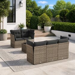 6 Piece Outdoor Sofa Set: Comfortable and Stylish