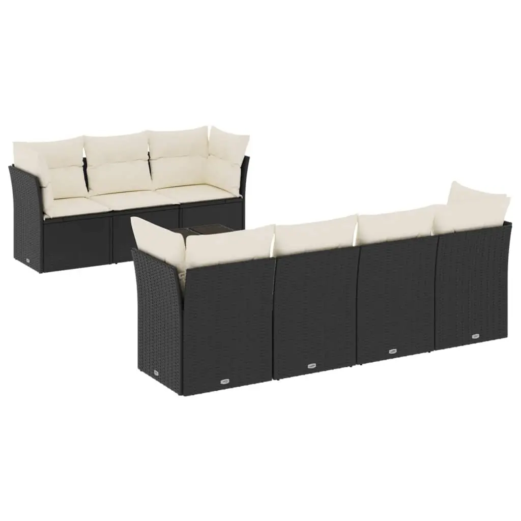 8-Piece Garden Sofa Set with Cushions