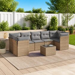 Value and Comfort in a 8-Piece Outdoor Sofa Set