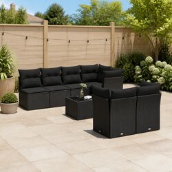 Warm and Inviting 8 Piece Garden Sofa Set