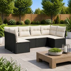 Affordable Comfort with Our 6-Piece Garden Sofa Set
