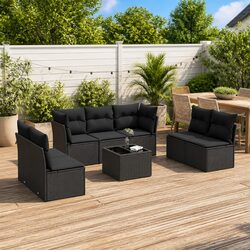 Quality and Comfort in an 8 Piece Garden Sofa Set