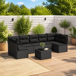 Reliable 8 Piece Outdoor Sofa Set with Quality Features