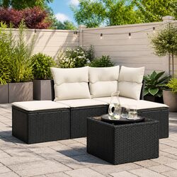 Comfortable 5 Piece Garden Sofa Set for Outdoor Enjoyment