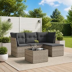 5-Piece Garden Sofa Set for Stylish Outdoor Living