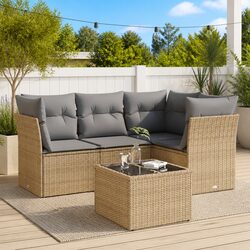 Comfort and Value: 5-Piece Outdoor Sofa Set