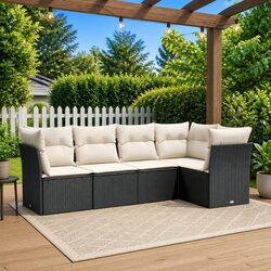 Comfort and Value in a 5 Piece Garden Sofa Set