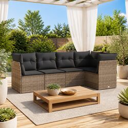 Comfortable and Stylish 5 Piece Garden Sofa Set