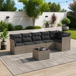 Comfort and Value in a 7 Piece Garden Sofa Set