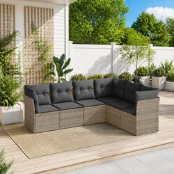 Comfort Meets Value in This 6-Piece Sofa Set