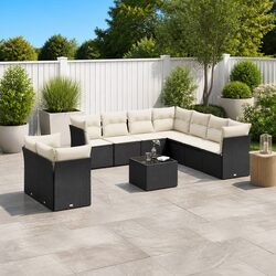 Reliable 10-Piece Outdoor Sofa Set with Stylish Features