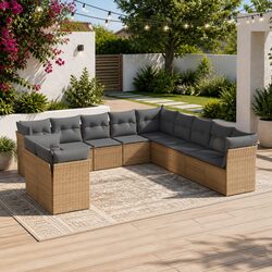 Comfortable and Versatile 11 Piece Garden Sofa Set