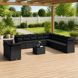 Comfort Meets Value in Our 12-Piece Garden Sofa Set