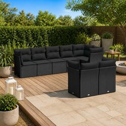 8 Piece Sofa Set: Practical Comfort for Outdoor Living