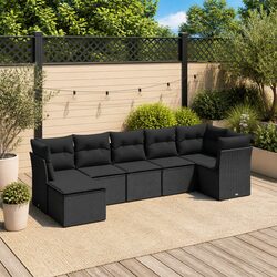 Comfortable 7 Piece Garden Sofa Set for Your Outdoor Space